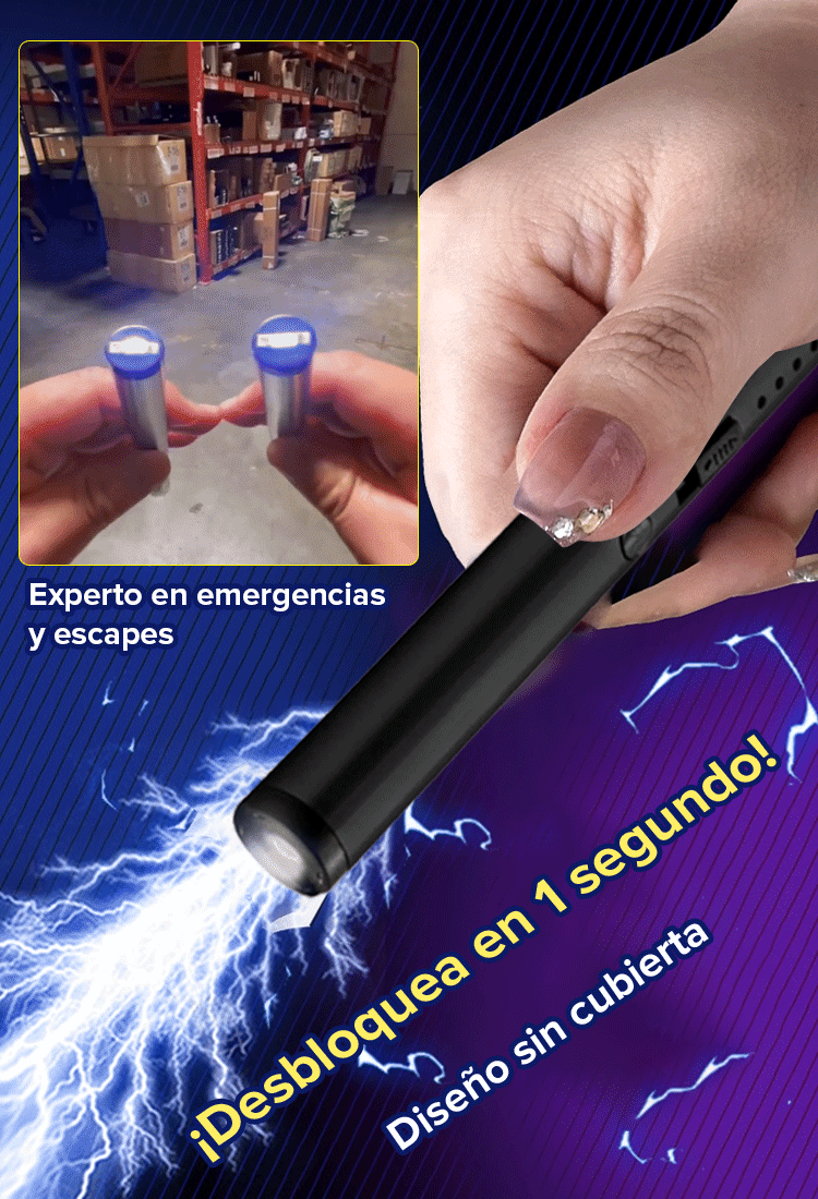 Lámpara de bolígrafo de "Compañía de Seguridad Alemana"