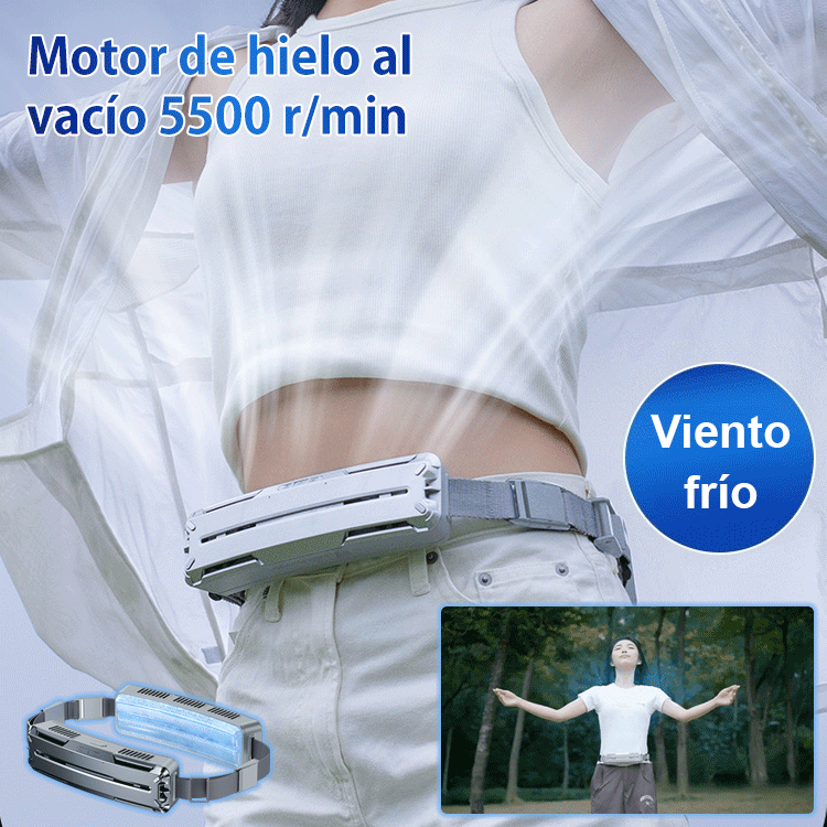 Ventilador de cintura inteligente