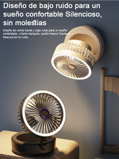 Nuevo ventilador USB de escritorio plegable para el hogar.