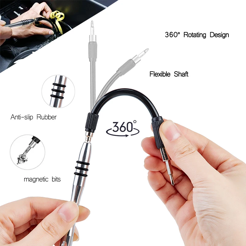 KALAIDUN 112  in 1 Screwdriver Set Magnetic Screwdriver Bit Torx Multi Mobile Phone Repair Tools Kit Electronic Device Hand Tool4