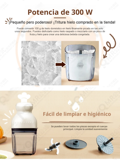 [ ¡Últimas 150 unidades disponibles! ] Procesador de alimentos eléctrico multifuncional