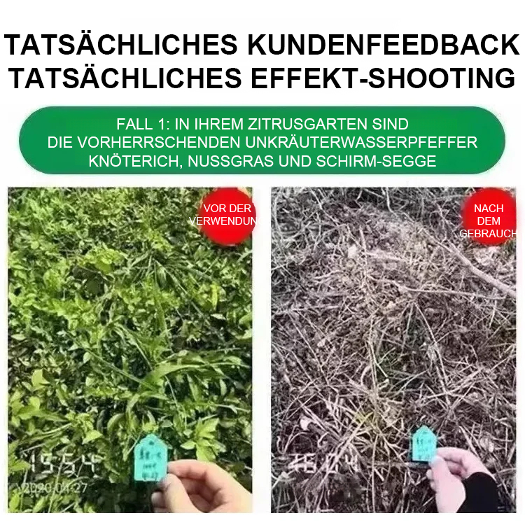 "In just three minutes, it penetrates deep into the roots of weeds, thoroughly destroying them at the source. 🌿 Certified by the EU CE mark, ensuring product safety, eco-friendliness, and health. ✅🌍"