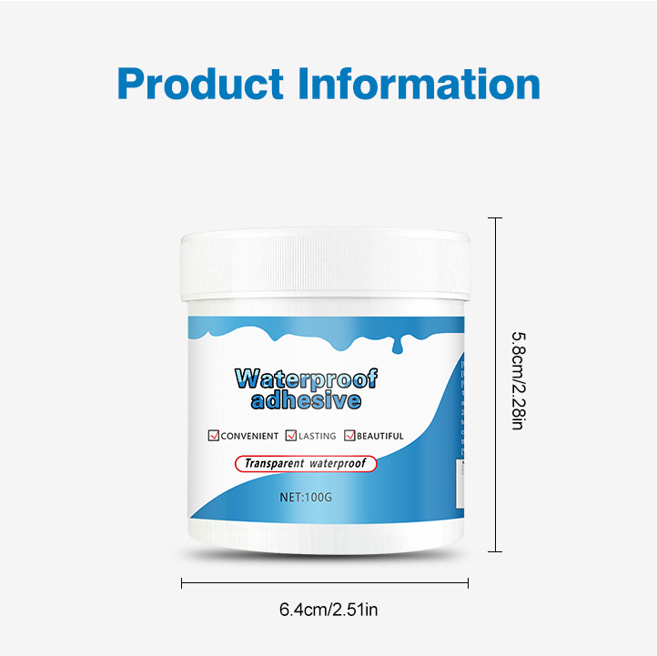 Smashfree brick exterior waterproofing adhesive for roof