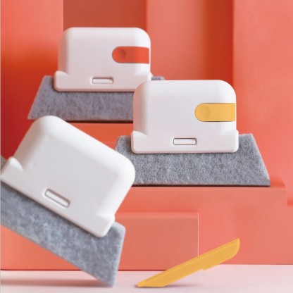 Two In One Detachable Window Slot Cleaning Brush, Door and Window Groove Brush, Glass Window Slot, Window Sill Gap Brush