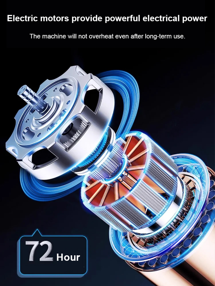 "German-imported lithium battery spray gun, equipped with a 21V battery providing 200 minutes of runtime. Bosch's 98% uniform atomization technology ensures more precise and effective material usage. 🔋🎨✨"