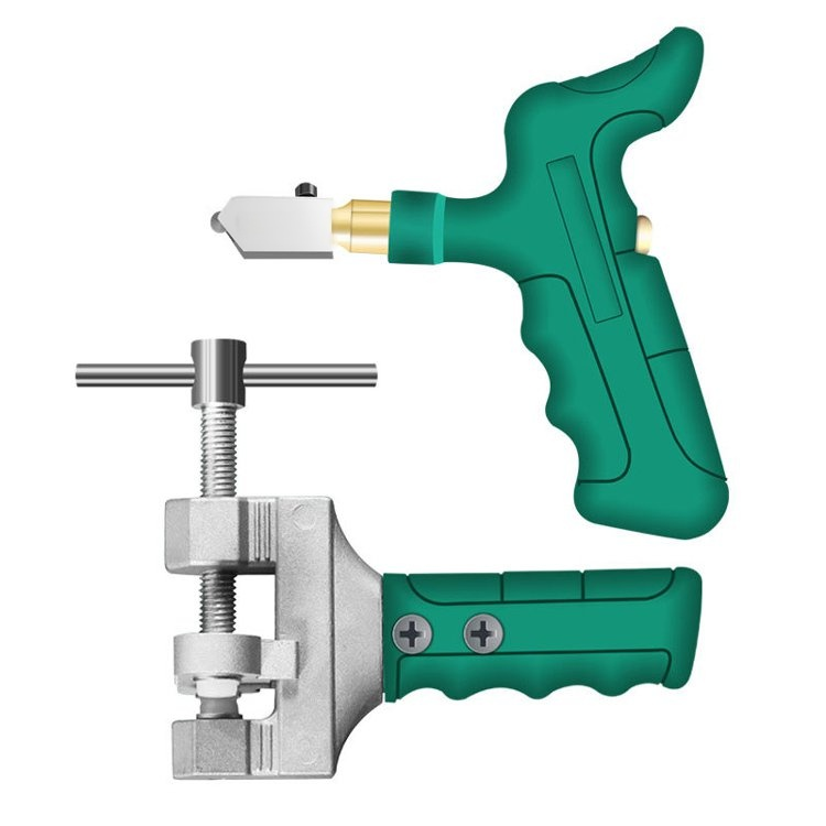 Glasfliesen-Randöffner, handgehaltenes Glasmesser-Set