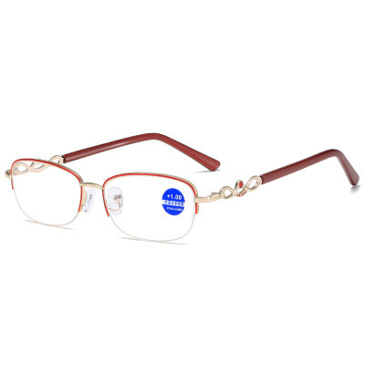 Elegante und stilvolle, mit Diamanten besetzte Brille