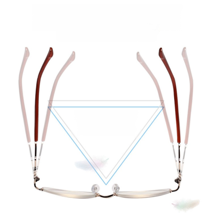 Elegante und stilvolle, mit Diamanten besetzte Brille