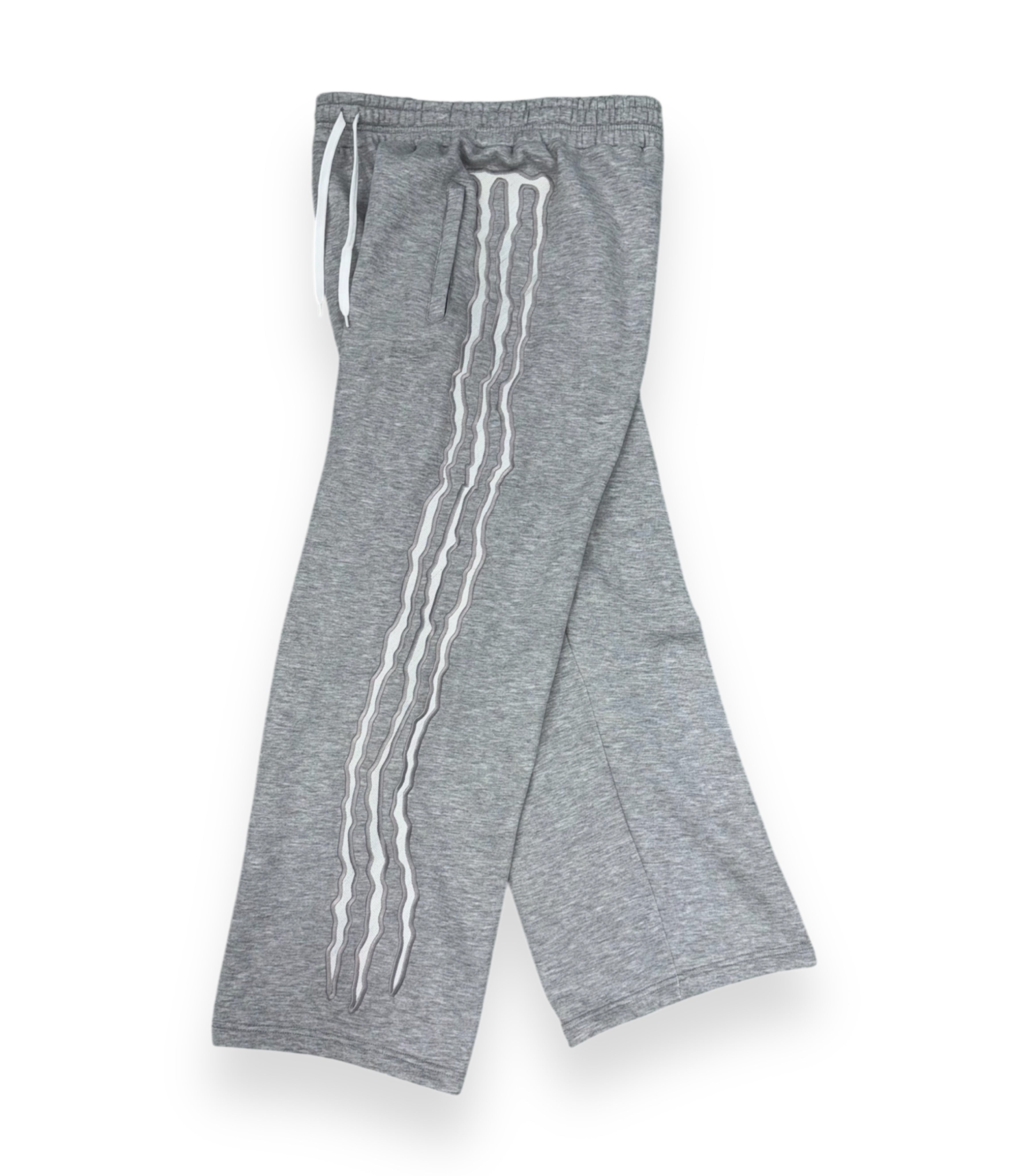 “MONSTER TRIPLE STRIPE” SWEATSUIT GREY