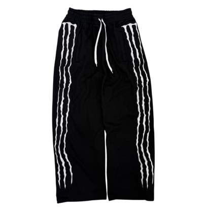 “MONSTER TRIPLE STRIPE” SWEATSUIT BLACK