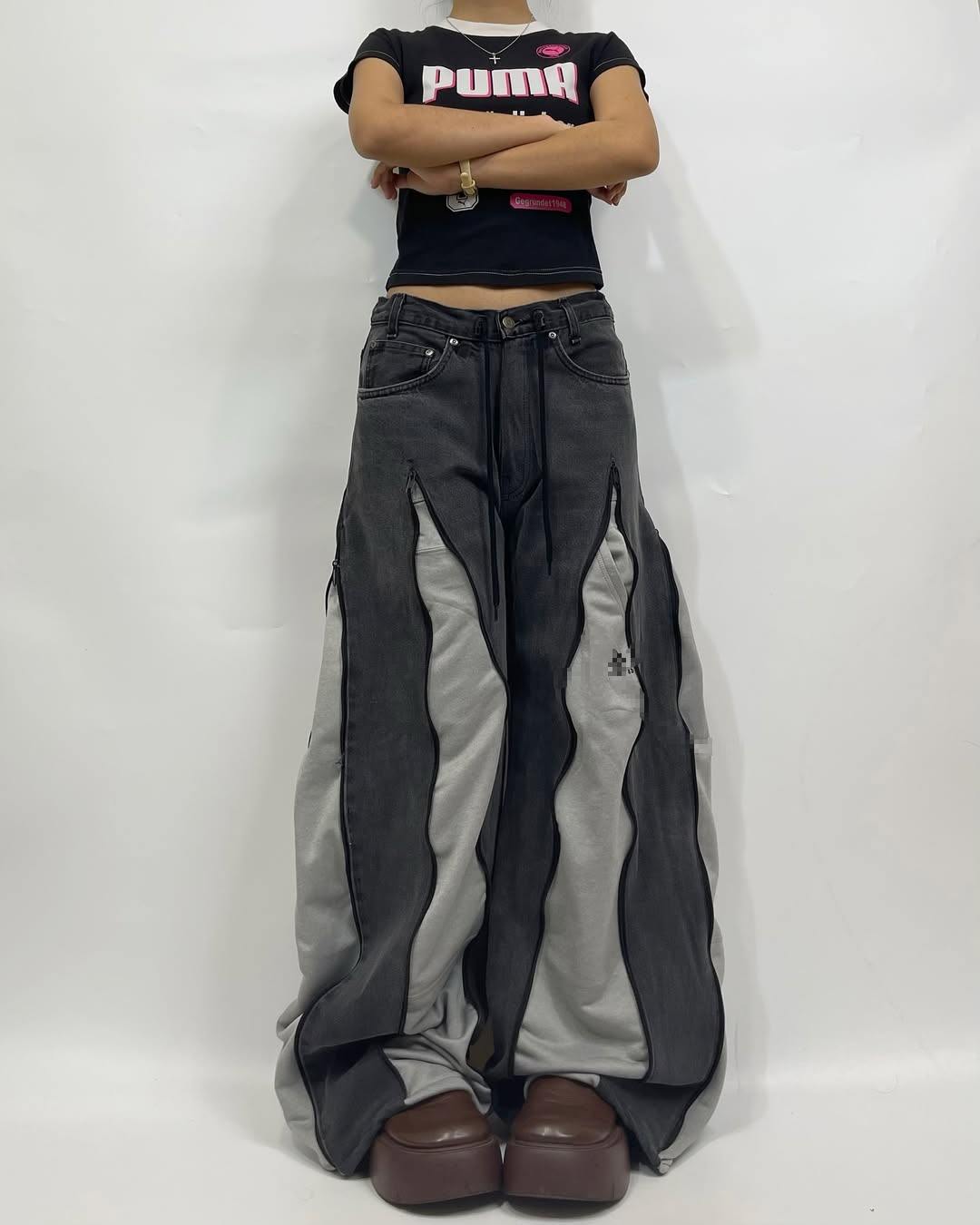 (The last one today) Zipper jeans are so pretty