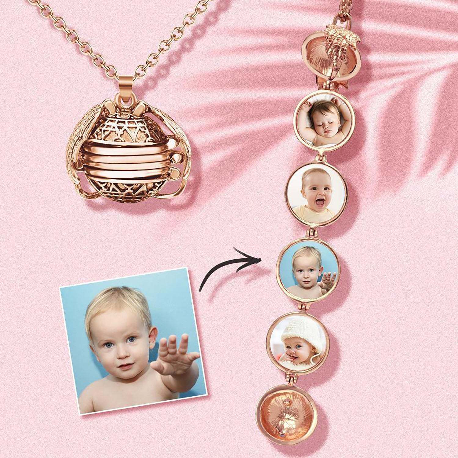 Ruocoo - Foldable Photo Pendant Accessories