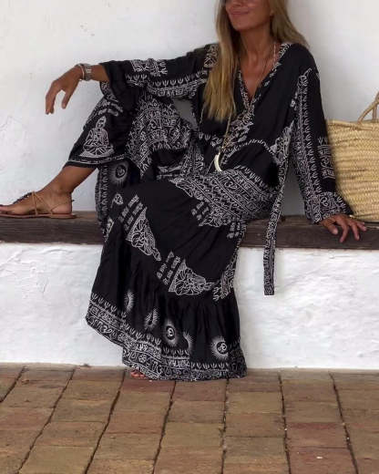  Artistic Style Loose Dress