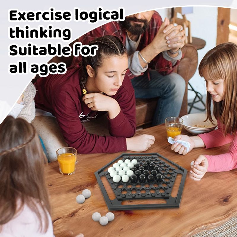 🔥 Black and White Intellectual Chess Board Game Set