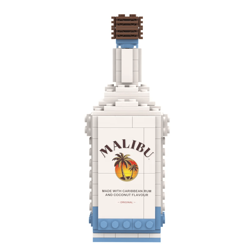 Whiskey Bottle Building Blocks Series, High End Customized Wine, Simulation Bottle Creative Collection, Building Block Gifts