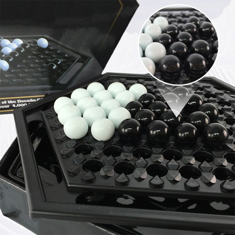 🔥 Black and White Intellectual Chess Board Game Set