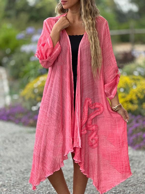 Casual women's holiday loose cardigan
