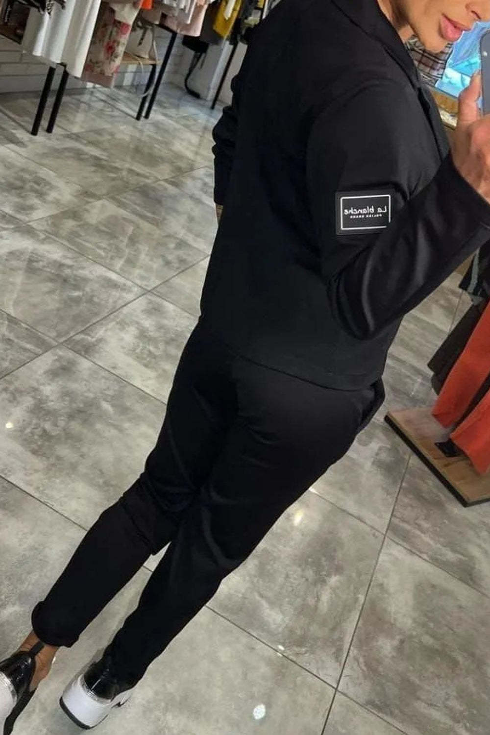 Women's Jacket & Elastic Waist Pants Set | Comfort Two-Piece Outfit