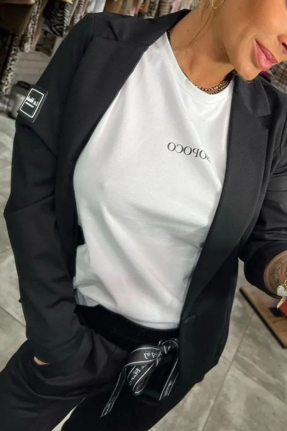 Women's Jacket & Elastic Waist Pants Set | Comfort Two-Piece Outfit