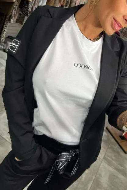 Women's Jacket & Elastic Waist Pants Set | Comfort Two-Piece Outfit