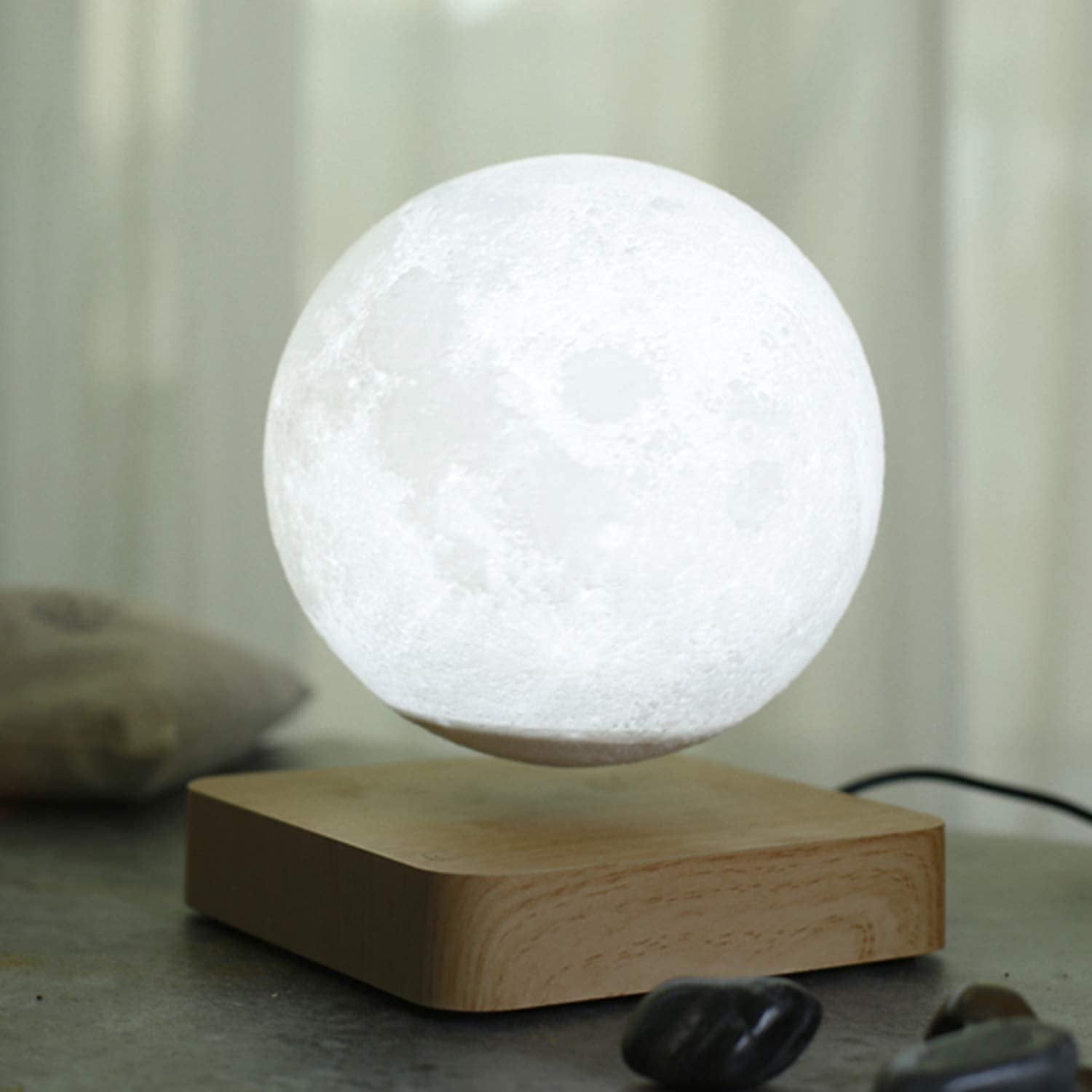 Levitating Moon Lamp