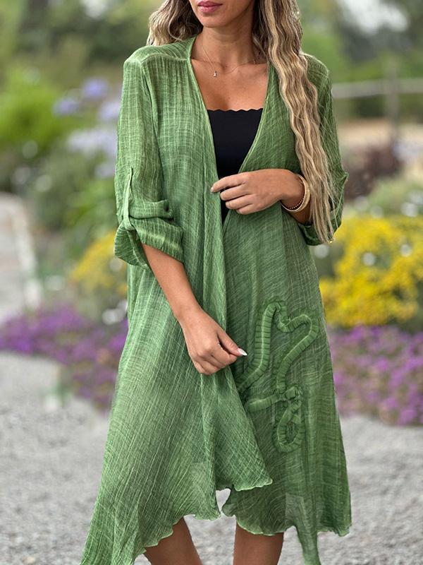 Casual women's holiday loose cardigan
