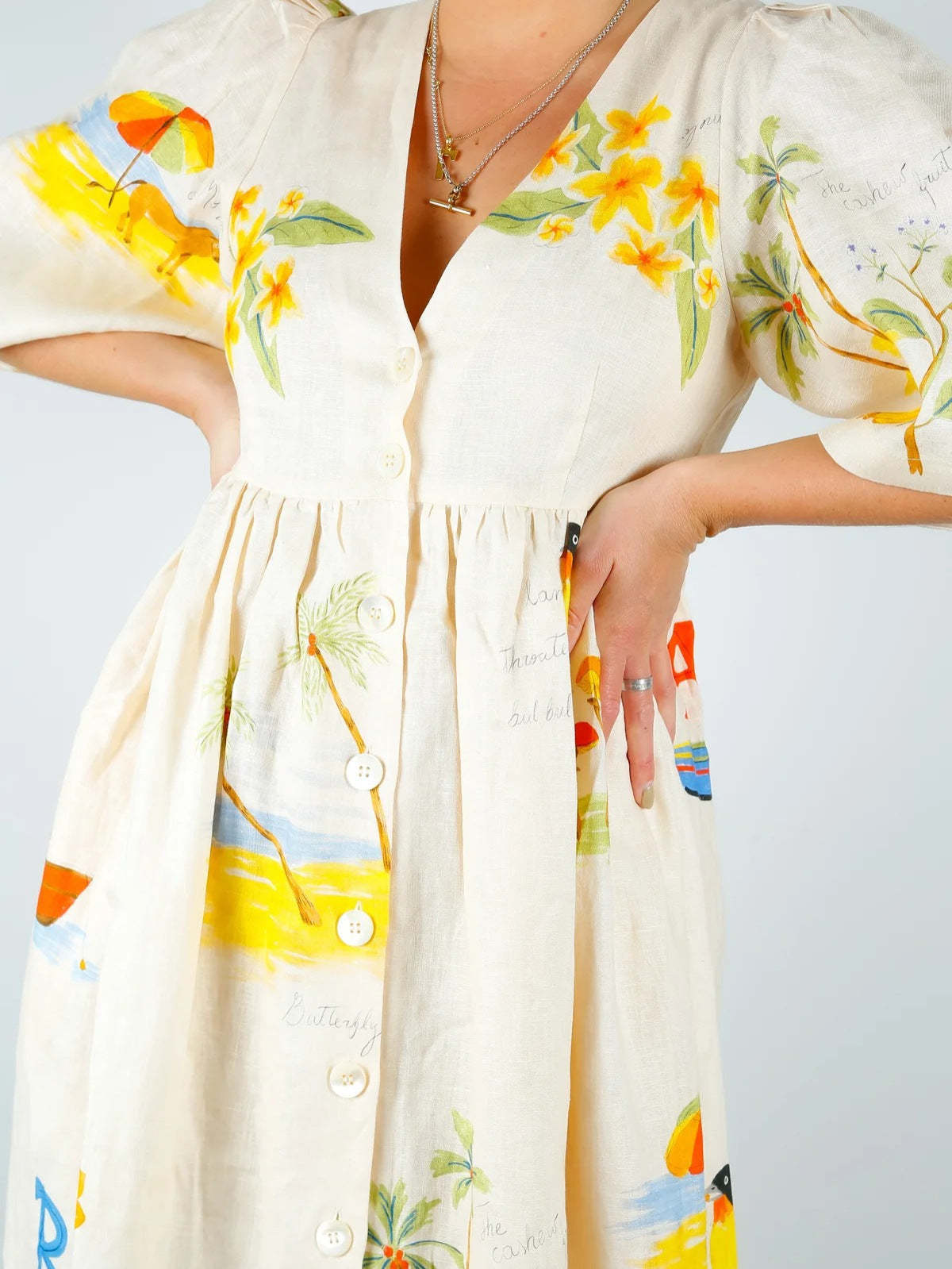 🌸Casual Puff Sleeve Dress