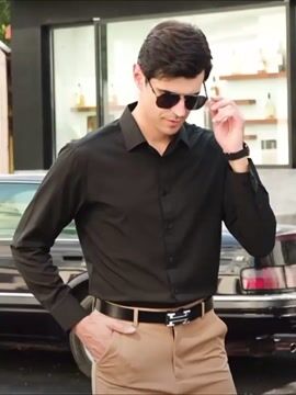 Men's Super Stretchy Quick-Drying Breathable Dress Shirt