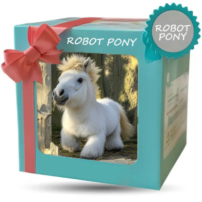 🐎Ruocoo - My Realistic Robot Pony Walks, barks, and wags its tail—just like the real thing!