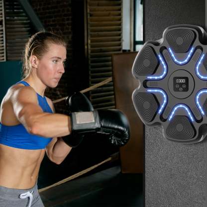 Music Boxing Machine with Boxing Gloves(Adult Edition)