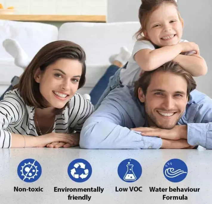 Louis Forest Epoxy Floor Paint,High-Gloss Marble Effect Epoxy Floor Coating