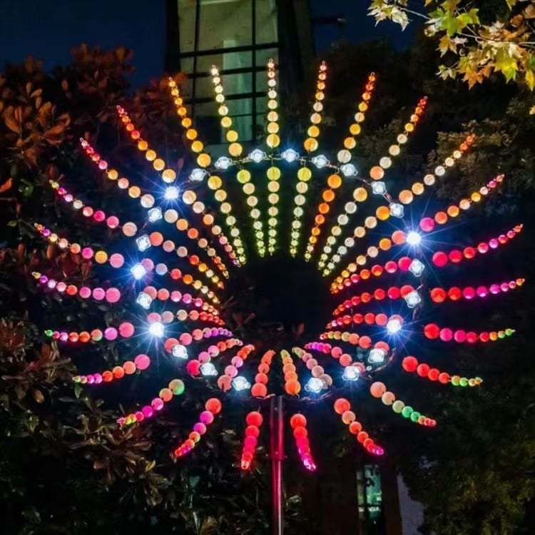 🎁Very popular garden decoration gifts - GARDEN MAGIC METAL KINETIC WINDMILL❤️