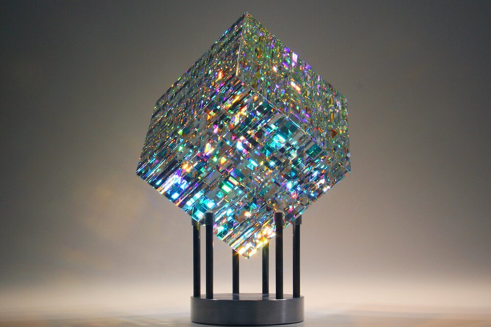 💎Fantasy magic chroma cube art decoration ornaments 