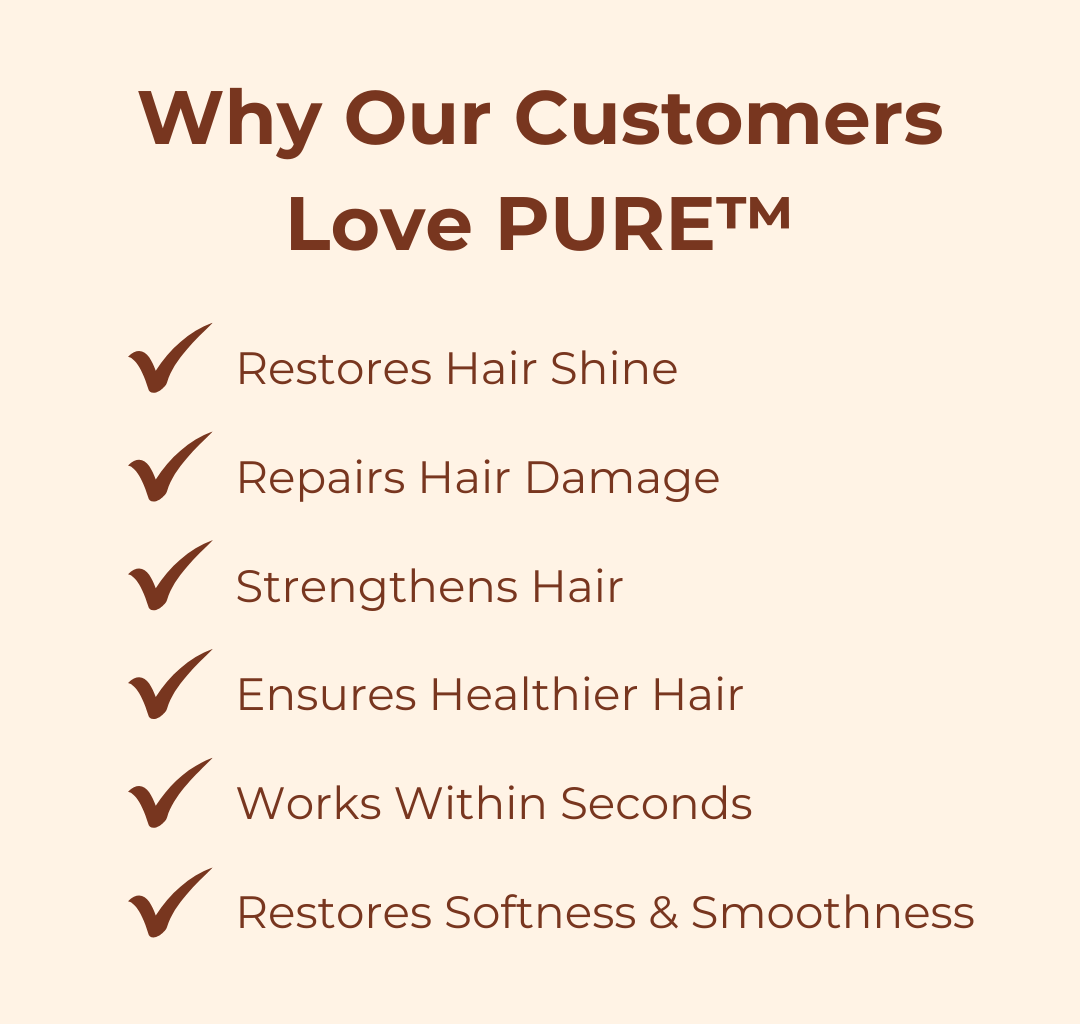 PURE™ - LuxuryElixir, Unleash the Magic of Healthy, Gorgeous Hair in Seconds!