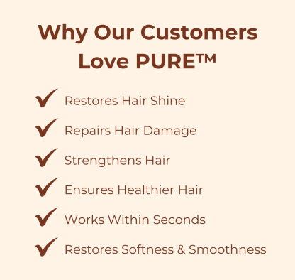 PURE™ - LuxuryElixir, Unleash the Magic of Healthy, Gorgeous Hair in Seconds!