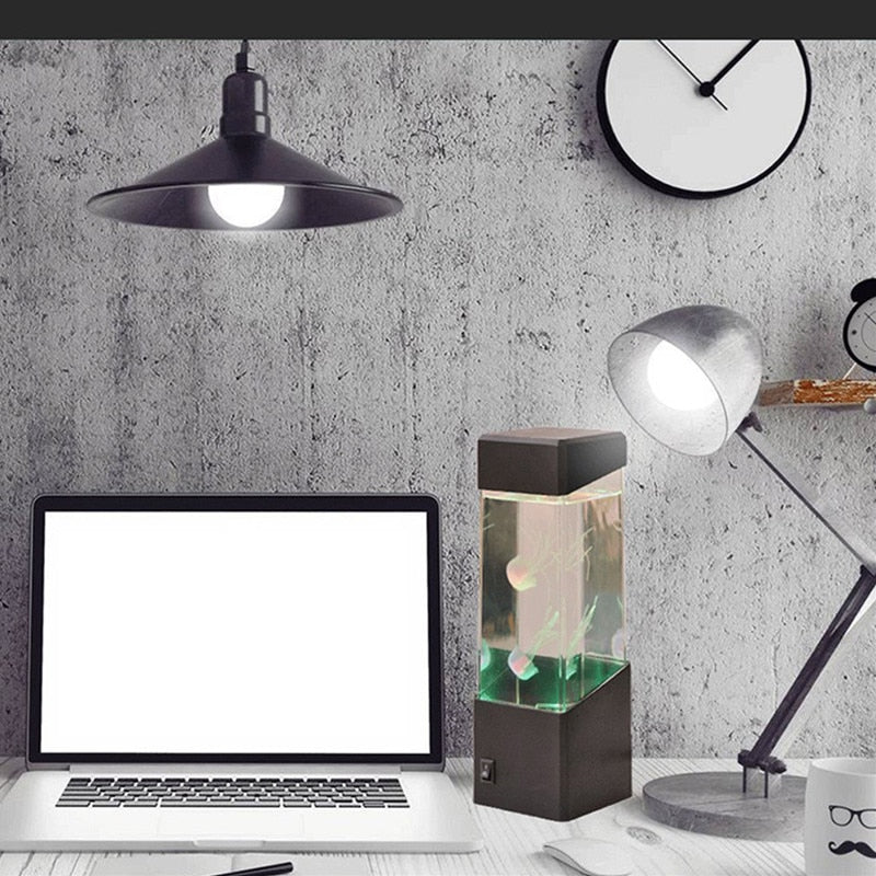 LED Tank Night Light Aquarium - Volcanic/Jellyfish
