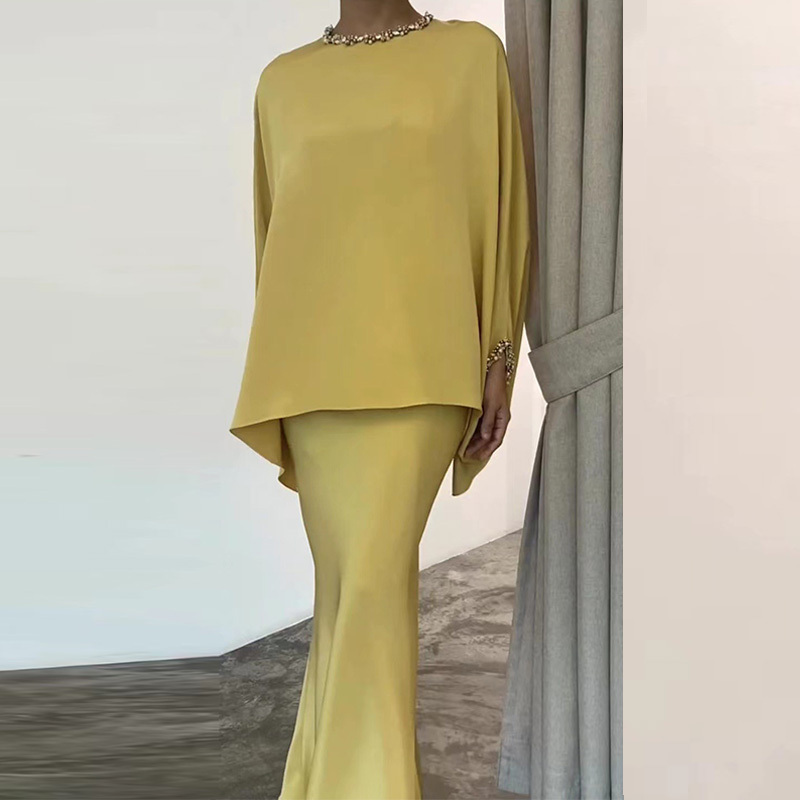 Vintage High Street Skirts Suits  Fashion Floral Print Party Set Casual Loose Asymmetric Commuter Outfits