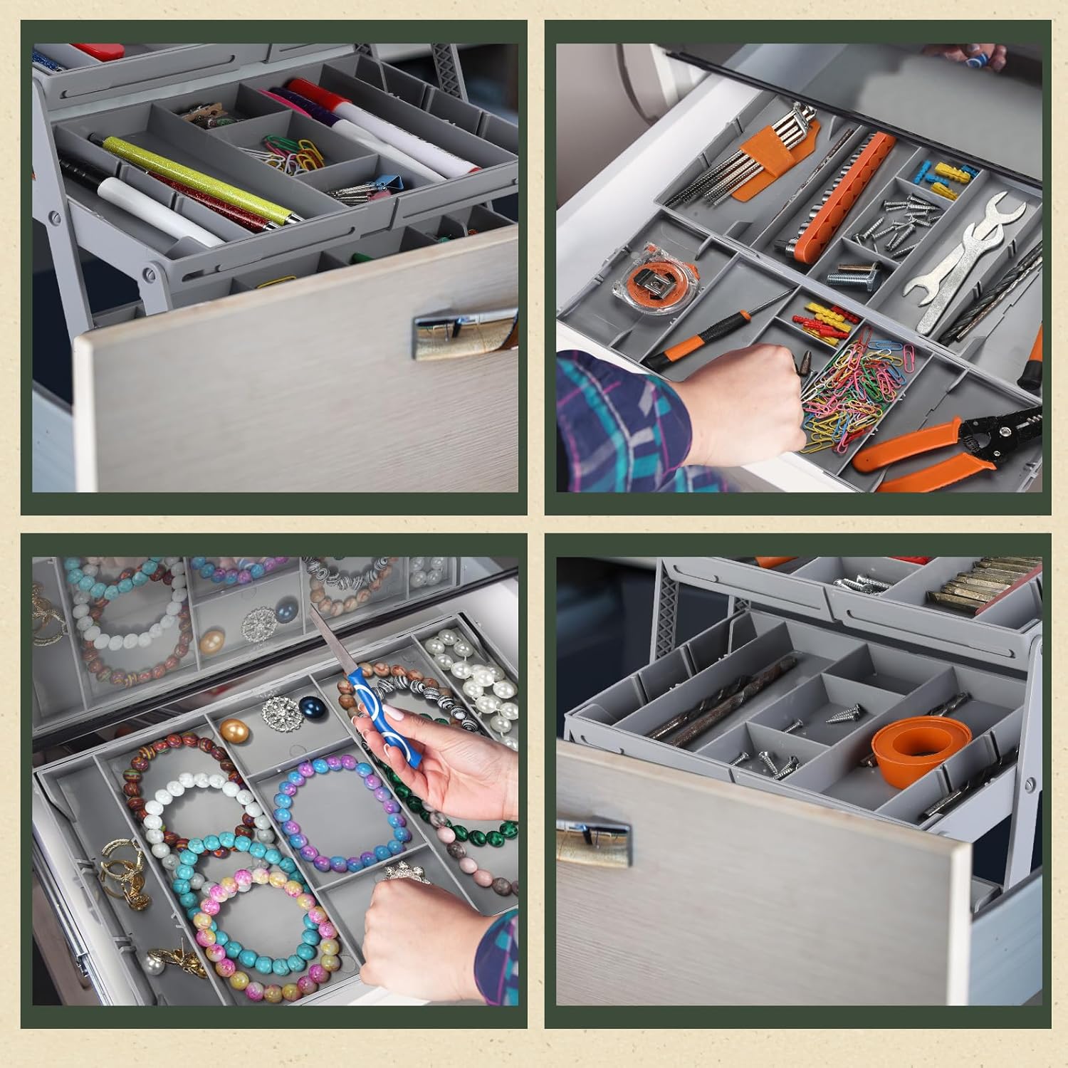 Ruocoo - smart drawer organizer multi level