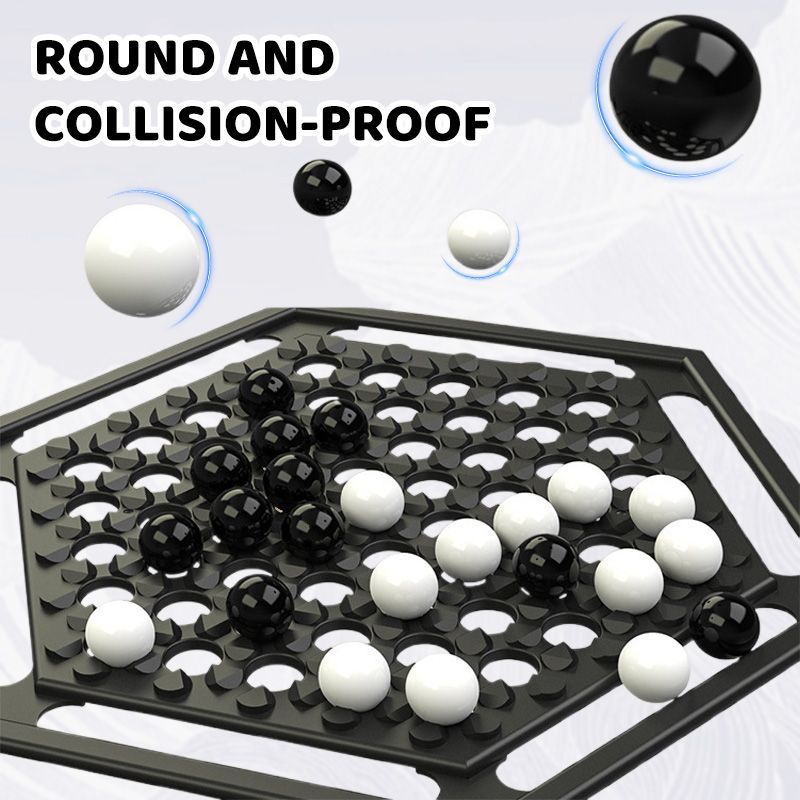 🔥 Black and White Intellectual Chess Board Game Set