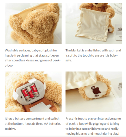 Smoothing the mood plush bear