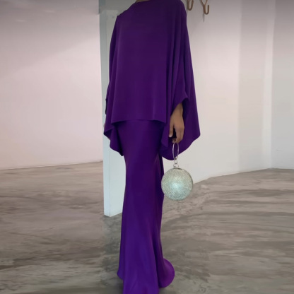 Vintage High Street Skirts Suits  Fashion Floral Print Party Set Casual Loose Asymmetric Commuter Outfits