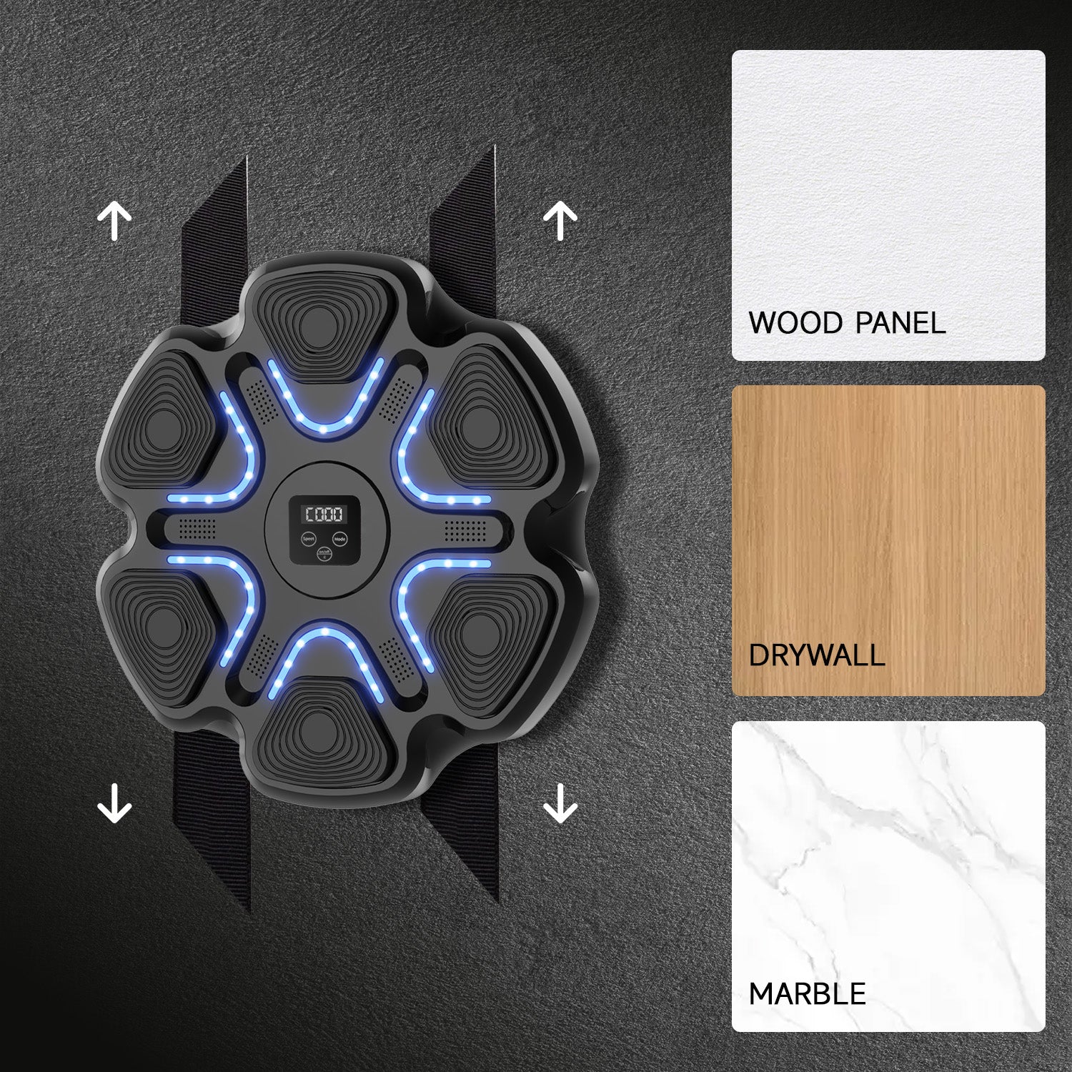 Music Boxing Machine with Boxing Gloves(Adult Edition)