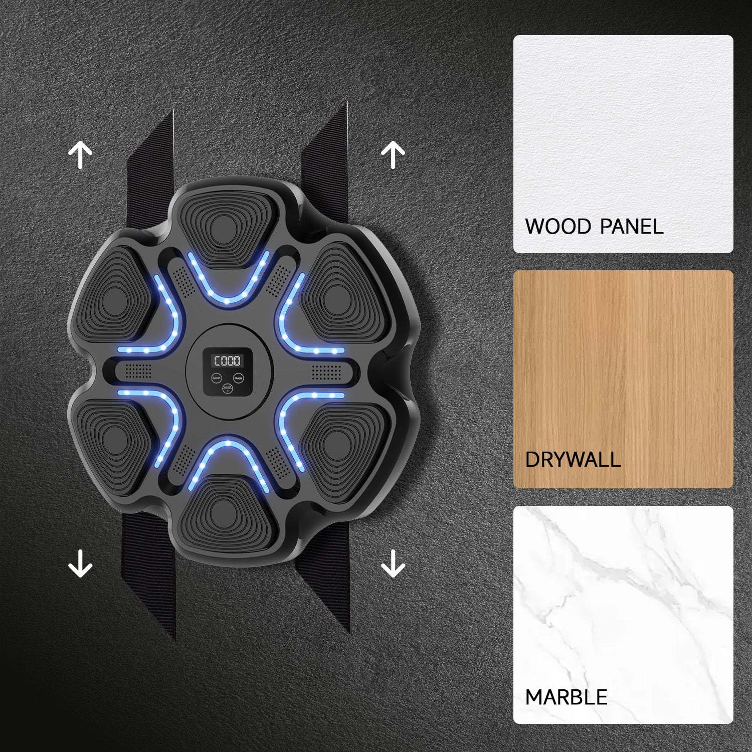 Music Boxing Machine with Boxing Gloves(Adult Edition)