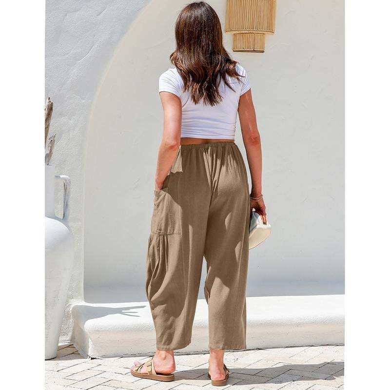 🎁Last Day - Women's Linen Wide Leg Pants with Pockets
