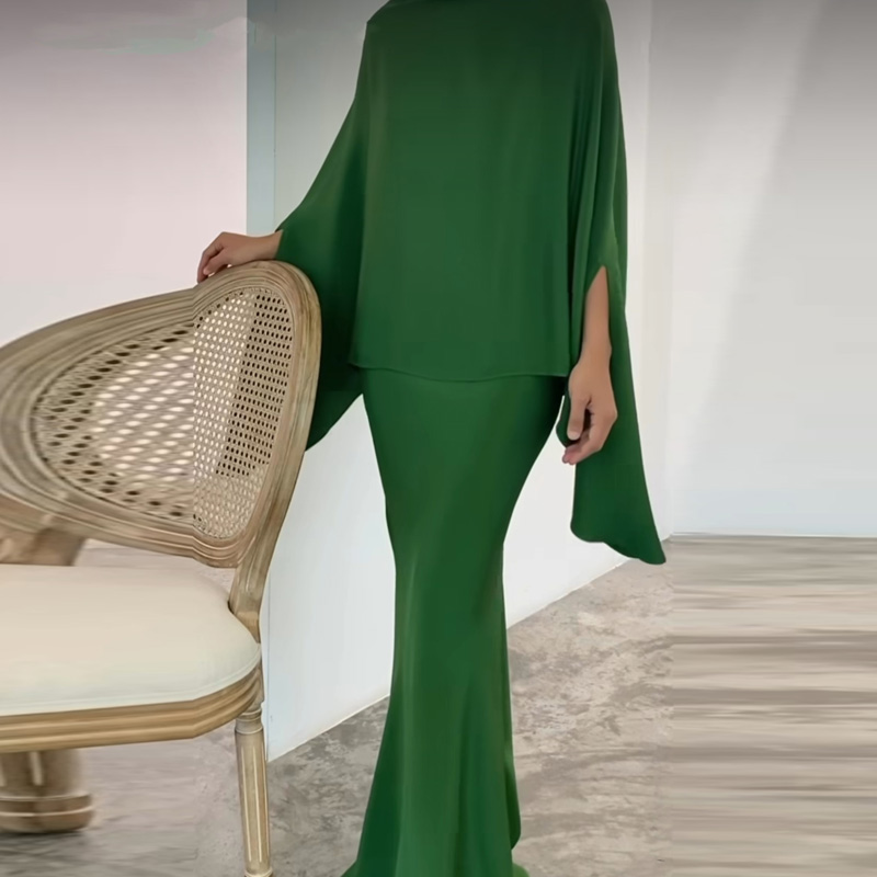 Vintage High Street Skirts Suits  Fashion Floral Print Party Set Casual Loose Asymmetric Commuter Outfits