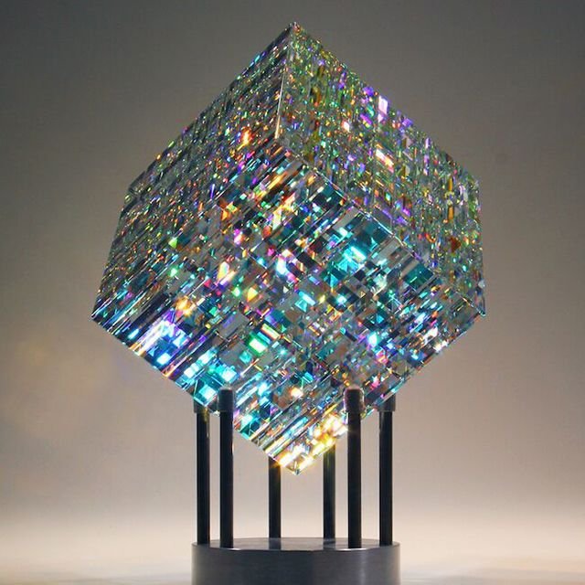 💎Fantasy magic chroma cube art decoration ornaments 