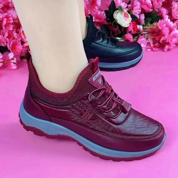 Cozy 100% Cowhide Leather Shoes with Thick Sole for Ultimate Warmth and Comfort