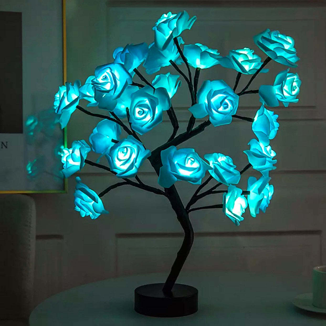 Eternal Rose Lamp | Love Tree | Lightning