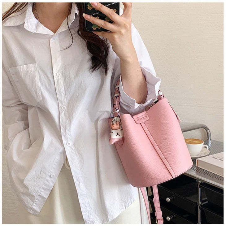 Fashion Bucket Bag Casual Messenger Bag