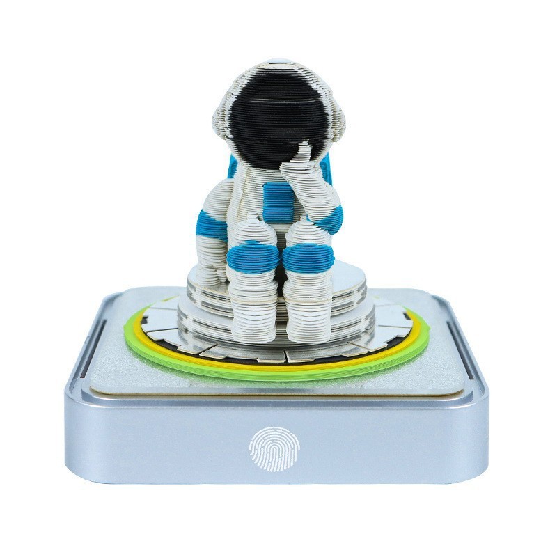 2025 Cross-Border Hottest Castle 3D Three-Dimensional Earth Table Calendar Business Gift Creative Office Supplies